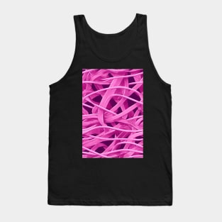 In October We Wear Pink - Pink Awerness Ribbons, best pattern for Pinktober! #12 Tank Top